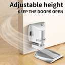 Magnetic Door Stopper WYGWP Adhesive Adjustable Door Stop Wind Stopper for Bottom of Door Suitable for 5-30 mm Door Gaps