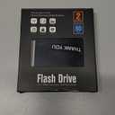 512GB Flash Drive for iPhone Photo Stick,Thumb Drive USB Stick High Speed Transfer USB Drives External Picture Video Storage Memory Expansion for iPhone/iPad/PC (Black)