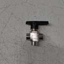 3 Way Ball Valve 1/4" NPT Reduce port 3mm Stainless Steel L Port Instrument Fitting Panel Mount (1/4")