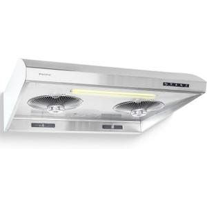 Pacific Range Hood, 900 CFM, 30 Inches, Stainless Steel, Auto Heat Cleaning, 3-way ducting options, PW2300HAS