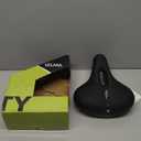 Velmia Bicycle Saddle - Comfortable Saddle for Men and Women - 3 Zone Concept - Waterproof Bicycle Seat with Ergonomic Design