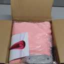 Kids Pod Swing Seat, Max 300 Lbs, Child Sensory Swing Chair Indoor & Outdoor Therapy Hammock Chair with Hanger Kit for Calming, Effect for Autism, ADHD or SPD. (Pink)