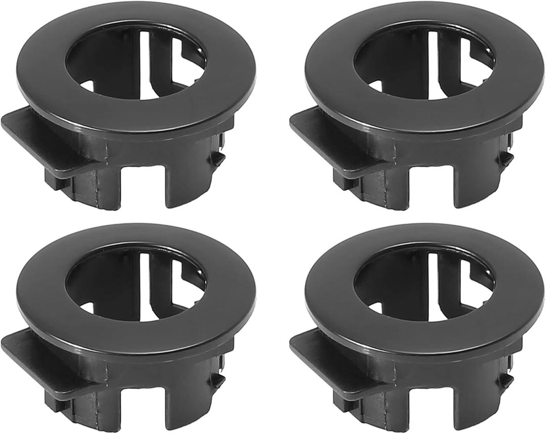 X AUTOHAUX 4pcs 89348-28100 Car Bumper Parking Assist Sensor Retainer Holder Bracket for Toyota Previa Tarago Estima Hybrid 2006-2019