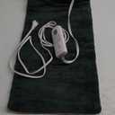 Sunbeam XL Heating Pad for Back Neck and Shoulder Pain Relief Auto Shut Off 6 Heat Settings Extra Large 12 x 24 Green Ideal for Muscle Aches and Arthritis Pain