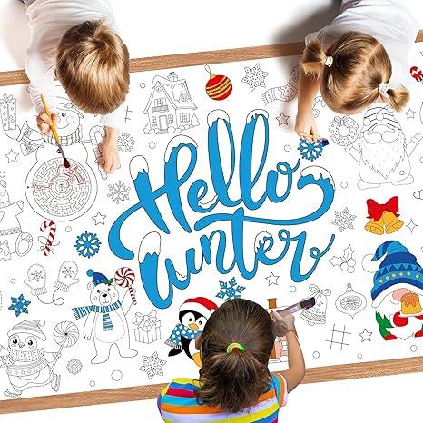 Color-Your-Own Table Cover 3 Pack