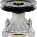 587819701 Spindle Assembly with 153535 173436 Pulley Replaces Husqvarna 532187292 532187281 532125907 532192870 532192872 587253301 587125401 Craftsman 587819701 587125401 187281 187292