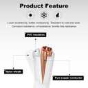 MECCANIXITY THHN Stranded Wire 10 Feet 10AWG Gauge Insulation Building Wire - UL Listed Copper Cable - PVC 600V Electrical Wire for Residential,Commercial,Industrial,Grounding - Green