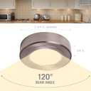 Armacost Lighting 213413 Led Puck Light, Soft White