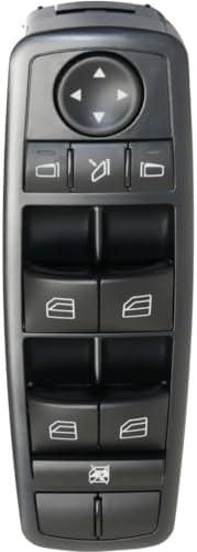 AMNIWDE 1pc Power Door Window Control Switch Front Left Driver Side Black 14874171 2518300290 RM50520002 : Automotive