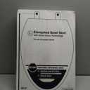KOHLER Stonewood Quiet-Close, Elongated Toilet Seat Soft Close, Durable Wood, Easy Installation, Universal Fit, Home Essentials, White Finish, K-20466-0