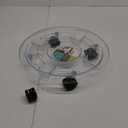 Panacea 84731 Plastic Plant Caddy, Clear, 14" Dia.