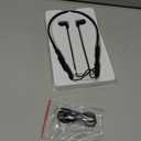 N18 Neckband Bluetooth Earbuds, Wireless Bluetooth 5.2 Headphones with Microphone, Ultra-Lightweight Comfort, IPX7 Waterproof, Deep Bass Strong Beat, 20H Playtime, Magnetic Earphones (Black)