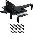 skysen Stainless Steel Vinyl Wood Fence Post Mount Gate Latch(2066 Set)