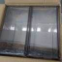 ZHIAI 2 Pack Clear Stackable Cosmetic Organizer, Acrylic Drawer, Plastic Organizer for Dresser, Vanity, Kitchen Cabinet, Pantry, Home Organization and Storage