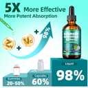 2 x Soursop Bitters Liquid 10-in-1 with Ashwagandha, Black Seed Oil & Turmeric, Gotu Kola for Immune Support, Gut Health, Cell Regeneration & Antioxidant, Vegan, Non-GMO, Sugar-Free, 2 Fl Oz
