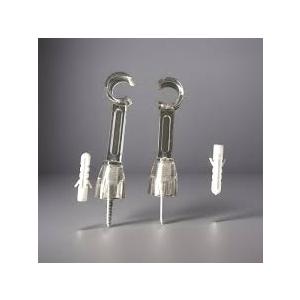 2 x Spotlight Ceiling Holder Rail System Rail Holder Holder 65 mm ø12 mm