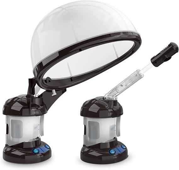 2 in 1 Hair Steamer for Natural Hair & Ozone Facial Steamer
2-in-1 hair and facial steamer for deep conditioning natural hair and daily skincare,for Personal Care Use at Home or Salon