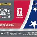 Dove Men+Care Men's Bar Soap Deep Clean  7 Bars More Moisturizing Than Bar Soap Effectively Washes Away Bacteria, Nourishes Your Skin 3.75 oz