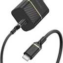 OtterBox USB-C Wall Charger, 30W + OtterBox USB C-C 1M Cable - Black Shimmer