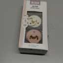 Bibs Pacifiers Color Collection, Set of 2 BPA-Free Latex Pacifiers Made in Europe, Round Nipple Baby Pacifier. (0+ Month (Pack of 2), Blush / Ivory)