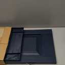 Ekena Millwork Lifetime Vinyl LP2S12X03900MB Standard Two Equal Panel Vinyls, Raised Panel Vinyl Shutters, w/Installation Shutter-Lok's & Matching Screws (Per Pair), 12"W x 39"H, Midnight Blue