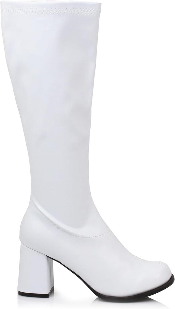 Ellie Shoes Women's Knee High Fashion Boot (7, White)