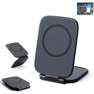 Ultra-Thin Foldable Magnetic Car Phone Mount,Ultrathin Adjustable Magnetic Phone Holder for Car,Portable Foldable Magnetic Phone Mount,270 Foldable Shockproof Phones Mount for All Phone,Laptop,Gym