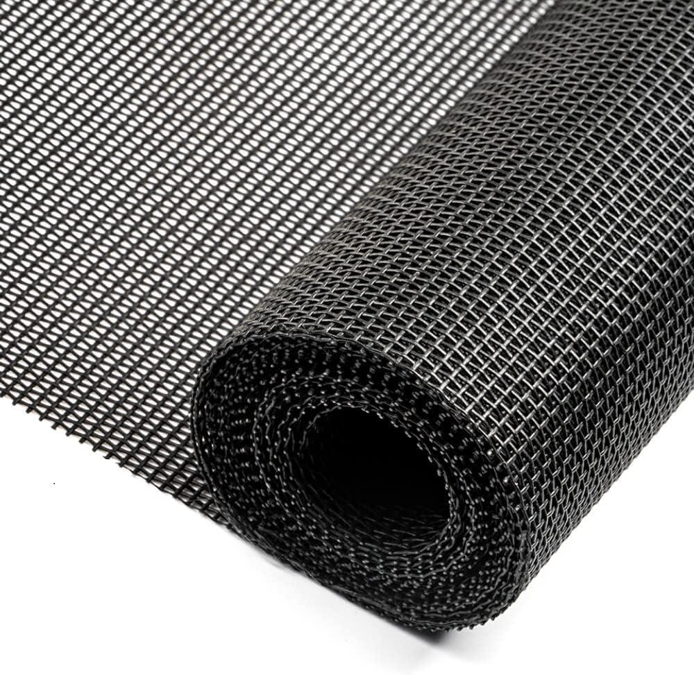 Pet Proof Window Screen Roll 36" x 200" Thicken Charcoal Screen Mesh Durable and Scratch-Resistant for Families with Cat or Dog (36" x 200")