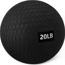 Amazon Basics Slam Medicine Balls for Exercise, Weight: 20 Pounds