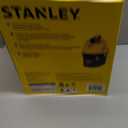 STANLEY 3 Gallon Wet Dry Vacuum, 3 Peak HP Poly 2 in 1 Shop Vac with Powerful Suction, Portable Shop Vacuum Car Vacuum W/ 3 Horsepower Motor for Auto Detailing, Tight Space Garage,Van,Vehicle