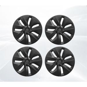 4PCS Gemini Wheel Cover Design for Tesla Model Y Vehicle Cap Full Coverage Hubcaps 19 Inch Decorative Automobile Accessories