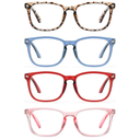 CCVOO Reading Glasses for Women/Men, Eyeglasses, Blue Light Readers for Women/Men, Computer Eye Glasses, Cheaters, +1.75