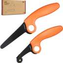 Kids Cardboard Construction Tool Kit  Cardboard Saw & Scoring Wheel Set, 2-Piece Corrugated Craft Tools for Boys & Girls