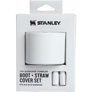 Stanley Quencher Boot and Straw Cover Cap | Anti-Slip Silicone Protector for Tumbler with Handle | Accessory Set for Stainless Steel Drinking Cup | BPA-Free, 10 Ounces