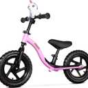 KRIDDO Toddler Balance Bike 2 Year Old, Age 24 Months to 5 Years Old, Early Learning Interactive Push Bicycle with Steady Balancing, Gift Bike for 2-5 Boys Girls, Purple