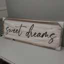 Sweet Dreams Wall Decor Above Bed 42''15'' Large Bedroom Wall Sign Farmhouse Bedroom Sign Wood Framed Guest Room Decor Master Bedroom Wall Decoration