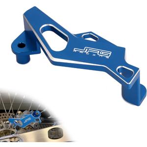 JFG RACING Dirt Bike Rear Brake Caliper Guard,CNC Dirtbike Caliper Protector for WR250F 15-24//WR450F 06-09 11-23/YZ125X 20-22/YZ250 06-21/YZ125 06-21/YZ250X 16-21/YZ450F YZ250F 06-20 (Blue)
