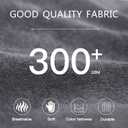 YuppieLife Big Durable Bean Bag Cover for Adults(Just Cover,No Filler) 4Ft Machine Washable Large Size Sofa Cover (Dark Grey)