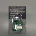 Puroma Combination Lock 4 Digit Waterproof Locker Locks Secure Outdoor Padlock for Gym Lockers, Toolboxes, Gates, Fences, Storage, Sports Locker (Green)