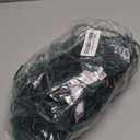 HISHINY LED Christmas Net Lights Outdoor, 5ftx5ft 100LED Green Wire, Connectable Bush Mesh Net Lights String for Halloween Christmas Party,Shrub,Yard,TreeRed&Green