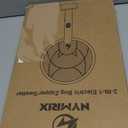 Nymrix Electric Fly Swatter Racket, 2 in 1 Mosquito Bug Zapper 4100V Handheld Mosquito Killer with 1800 mAh Rechargeable Battery, Purple Light and 3-Layer Safety Mesh for Indoor Outdoor Blue