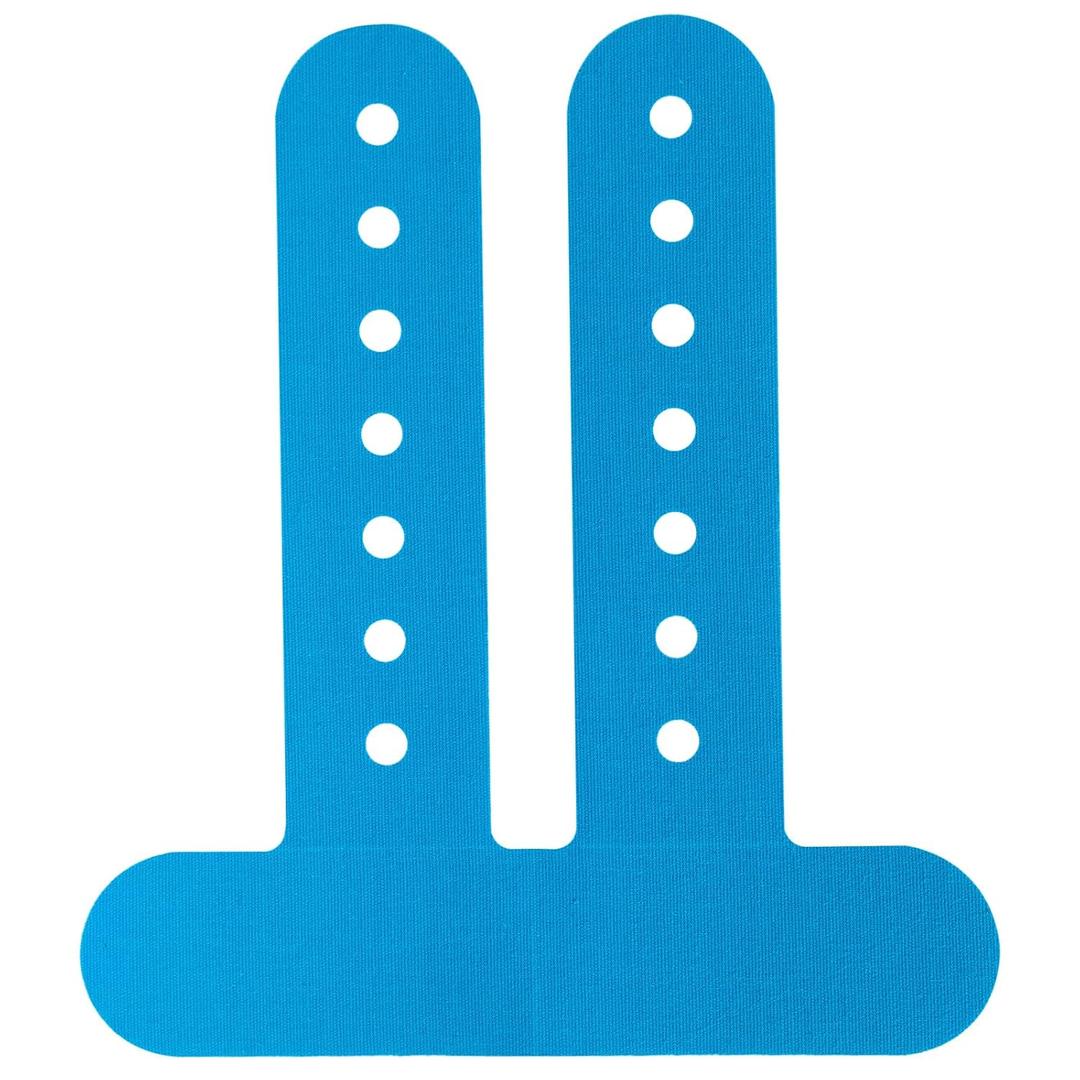 10 PCS Precut Kinesiology Tape for Knees, Knee Support Tape, Athletic Tape,Long-Lasting Support for Running and Fitness Exercises (Blue Color)