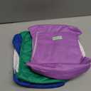 Wegreeco Washable Dog Diapers - Washable Male Dog Belly Wrap- Pack of 3 - (Blue,Green,Purple,Large)