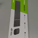 seenda Bluetooth Keyboard and Mouse Combo for Mac, SKM64-2 Rechargeable Slim Wireless Keyboard Mouse Compact, 3 Multi-Device Connection, Compatible for Mac, MacBook Pro/Air, iPad, iPhone, Black Gray