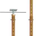 2 PCS Basement Floor Jack 19"- 36"(1'7"-3), Adjustable Floor Joist Jack House Jack Post, 4400 lbs Height Capacity(Each), Telescoping Jacks for Temporary Support for Leveling, Galvanized