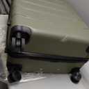 Sweetcrispy 28 Inch Checked Luggage, Suitcase with Spinner Wheels