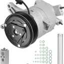 NEW Air Conditioning A/C Compressor Component Kit complete For Nissan Maxima 3.5L 2009 2010 2011 2012 2013, CO 11319C, KT 4873