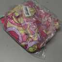 Deerjoke 60s 70s Disco Outfit Hippie Costume Women, 1970 Style Clothes Dress Accessories Jewelry Halloween, Pink, Small 