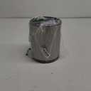 Kitchen Utensil Holder Extra Large 360Rotating For Counter Organizer Stainless Steel Storage Cooking Silverware Caddy 3 Compartment Flatware Spoon Spatula Tool Cutlery ContainerSilvery