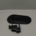 Ergonomic Computer Arm Rest, 360 Rotatable Wrist and Elbow Support Set, 3-Piece Memory Foam Desk Attachment, Black, 10.63 x 5.31 Inch, Non-Slip Design for Home Office